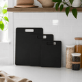 Wood Fibre Chopping Board - 3 Set Black