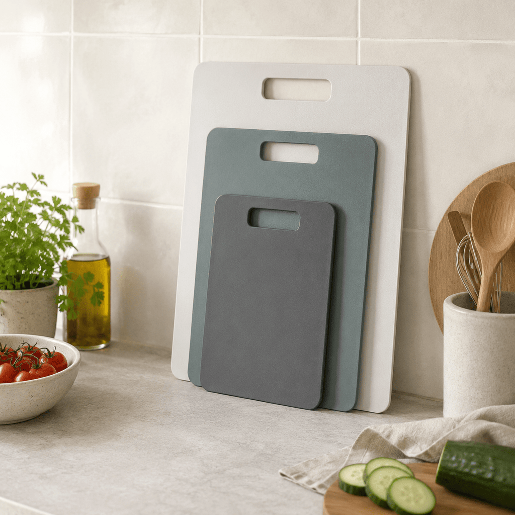 Wood Fibre Chopping Board - 3 Set Mixed v1 - Luma & Home