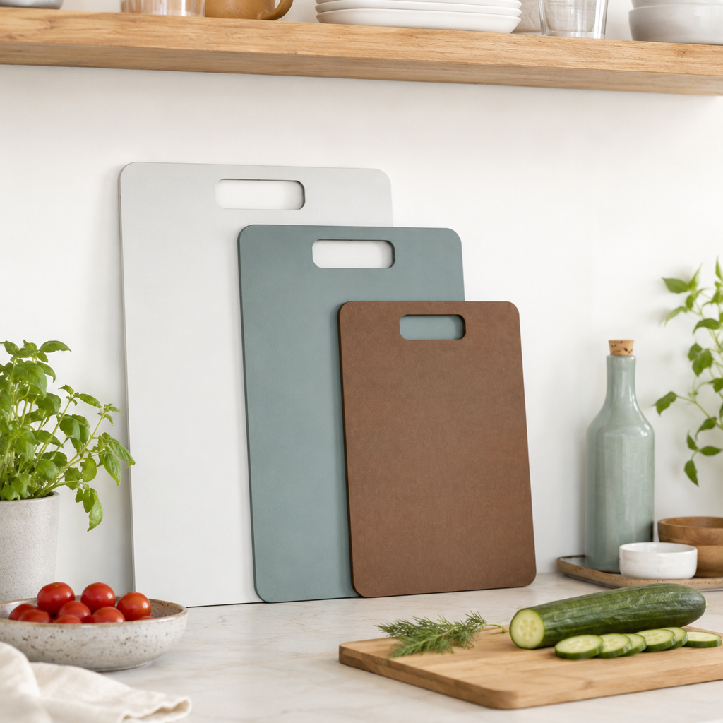 Wood Fibre Chopping Board - 3 Set Mixed v2