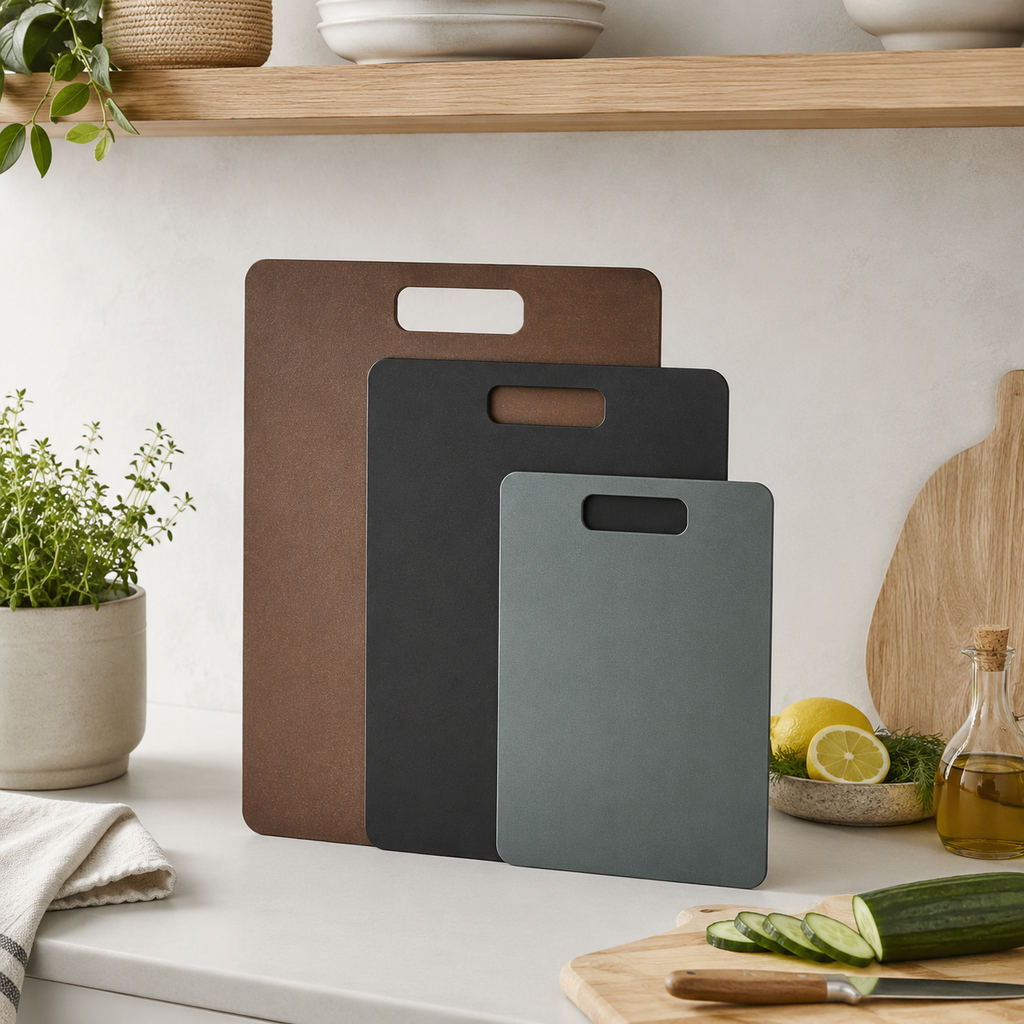 Wood Fibre Chopping Board - 3 Set Mixed v4