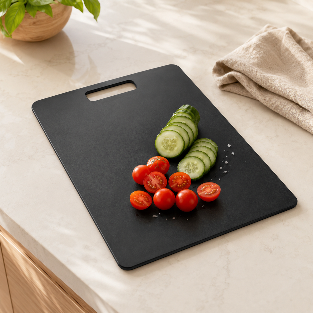 Wood Fibre Chopping Board - Large Black – view 3