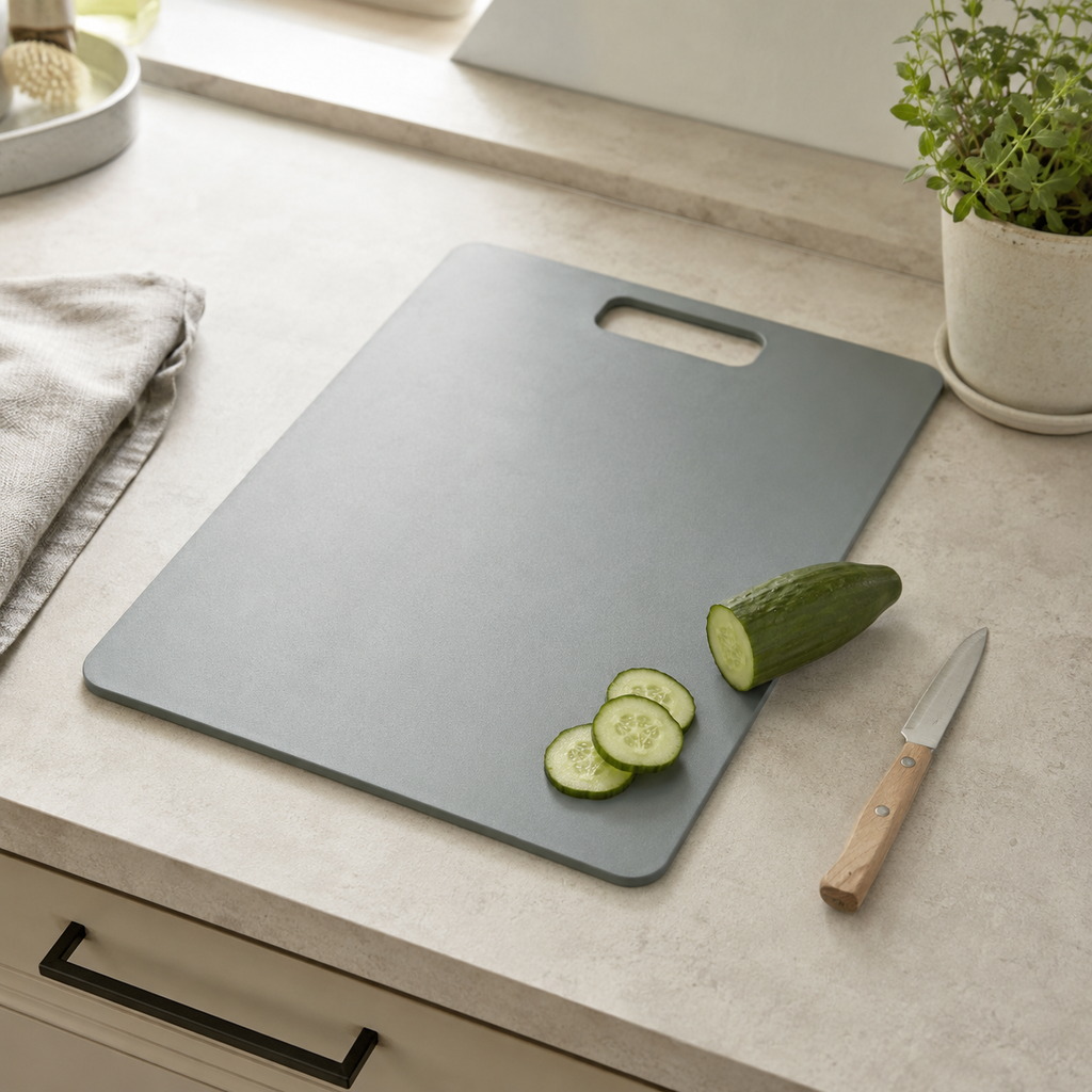 Wood Fibre Chopping Board - Large Green