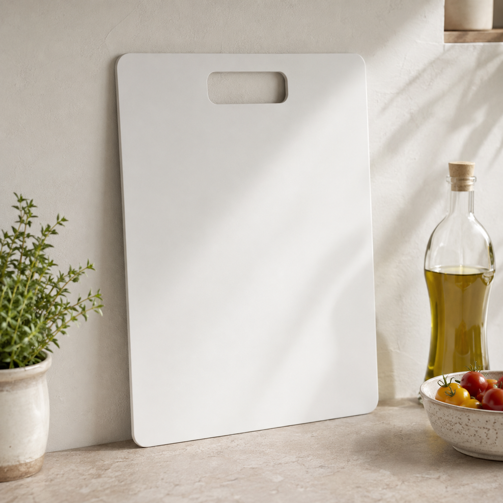Wood Fibre Chopping Board - Large White – view 2