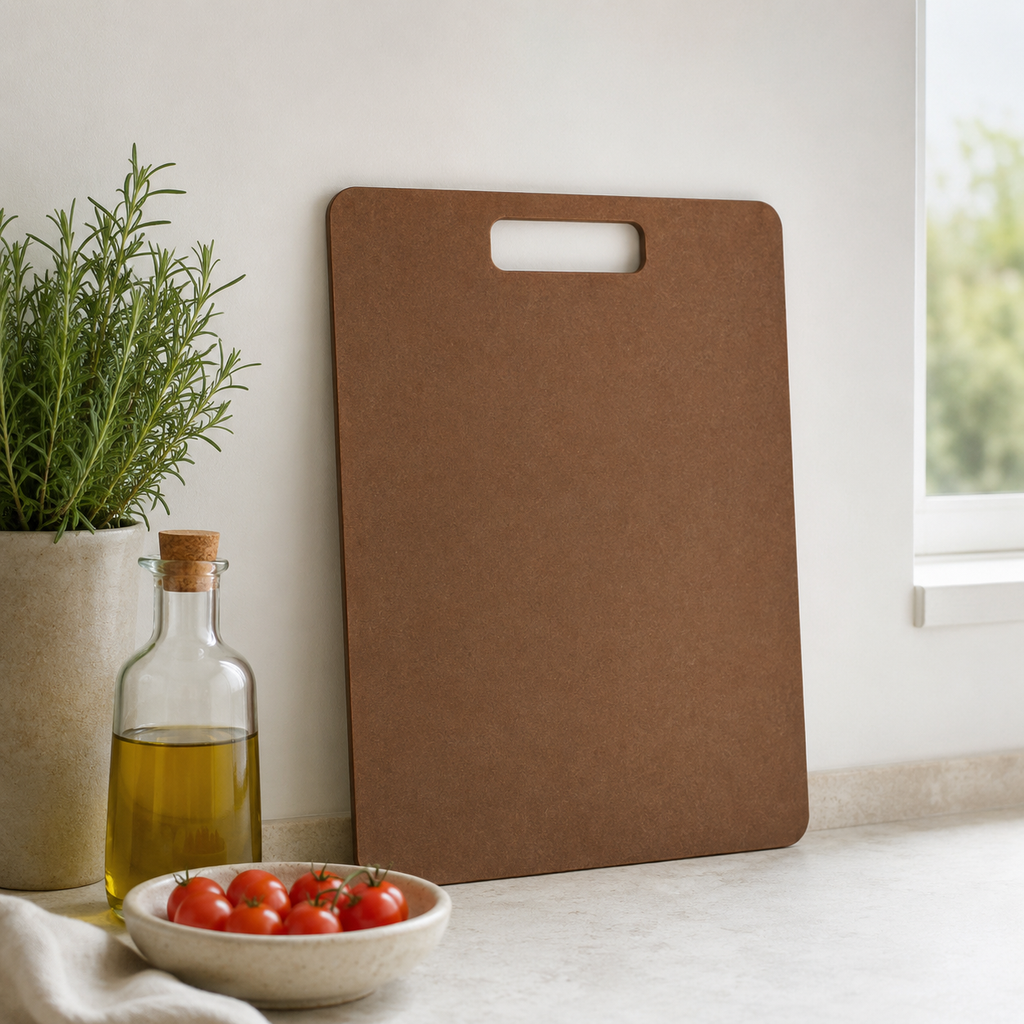 Wood Fibre Chopping Board - Medium Brown – view 2