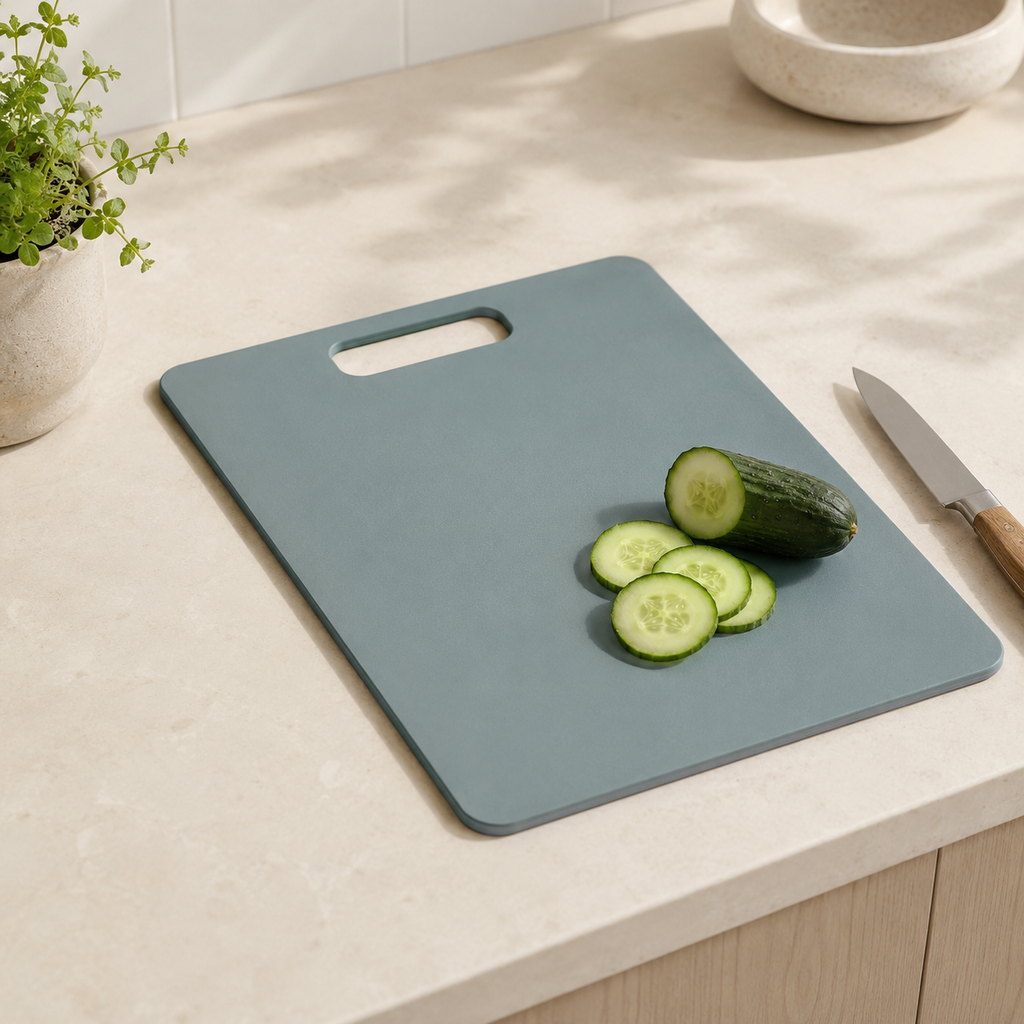 Wood Fibre Chopping Board - Medium Green