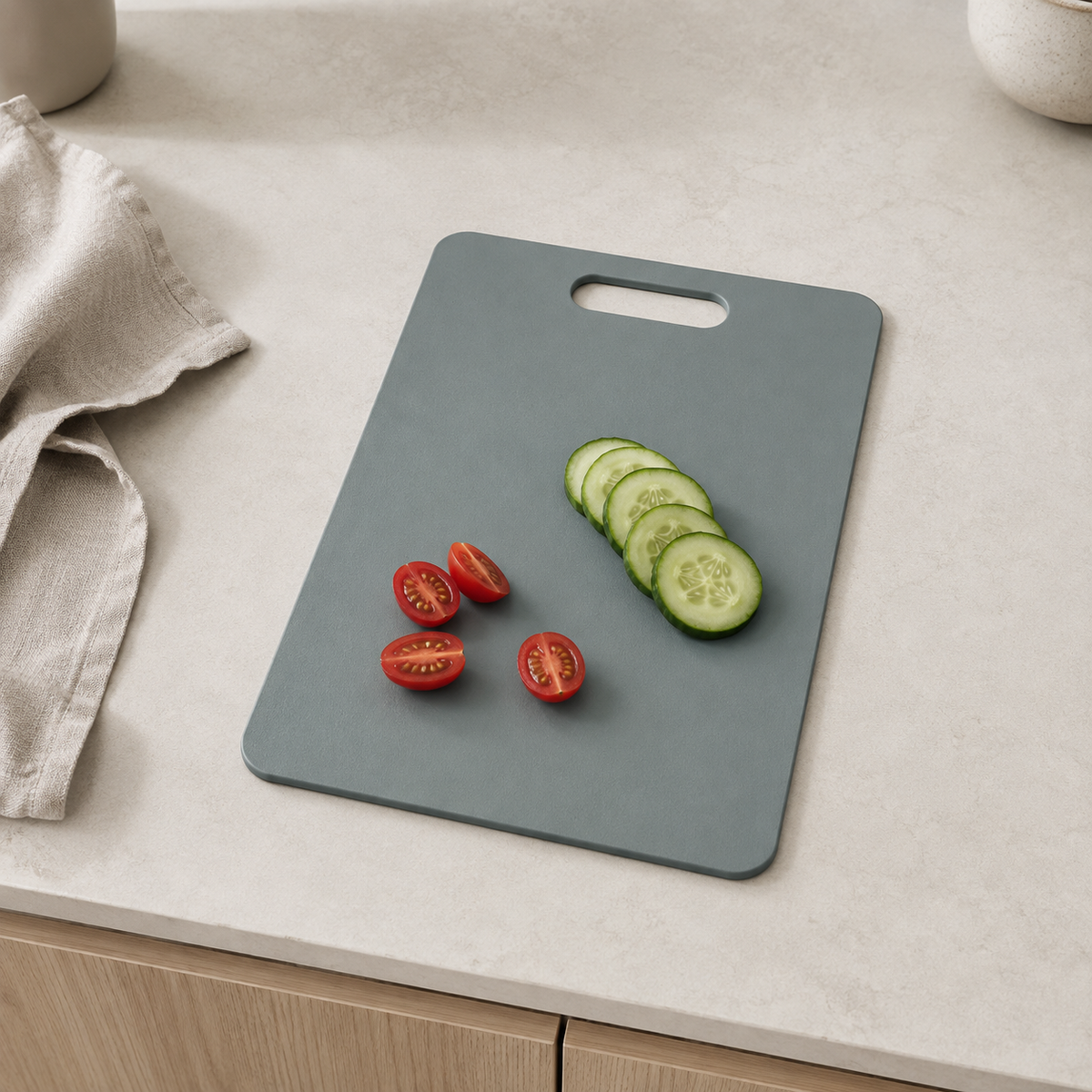 Wood Fibre Chopping Board - Medium Green – view 3