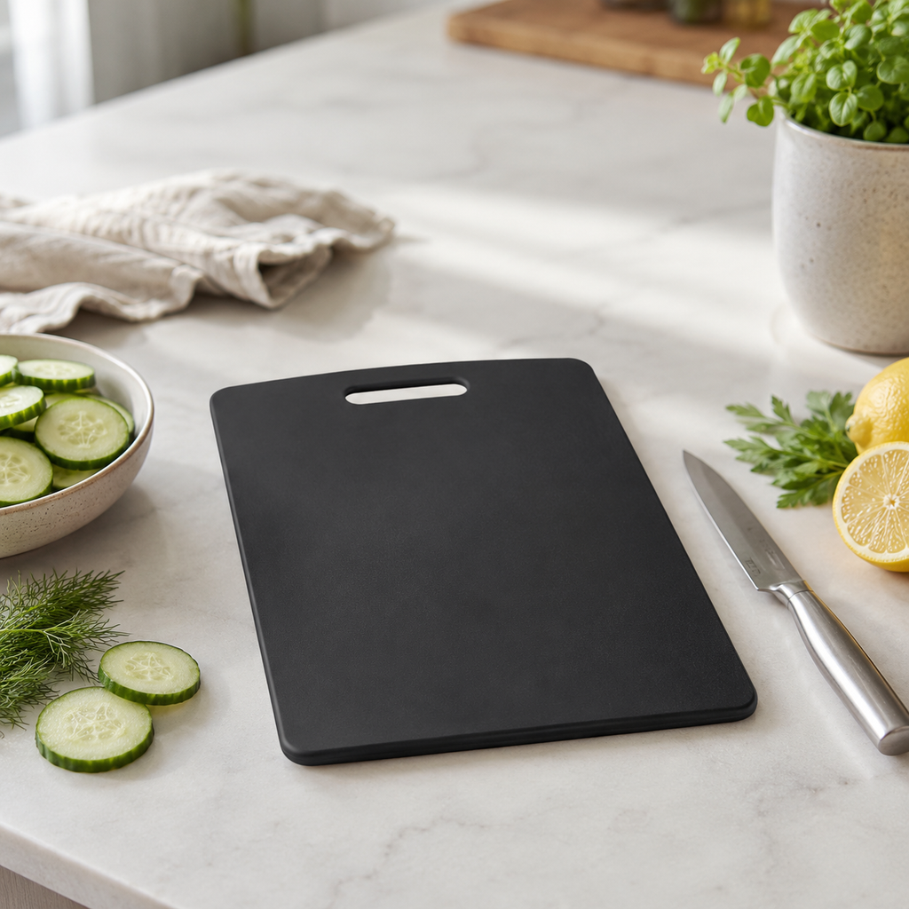 Wood Fibre Chopping Board - Small Black