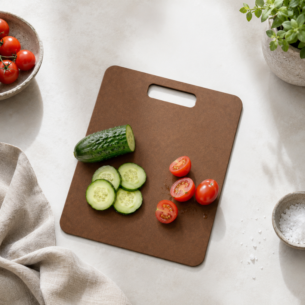 Wood Fibre Chopping Board - Small Brown – view 3